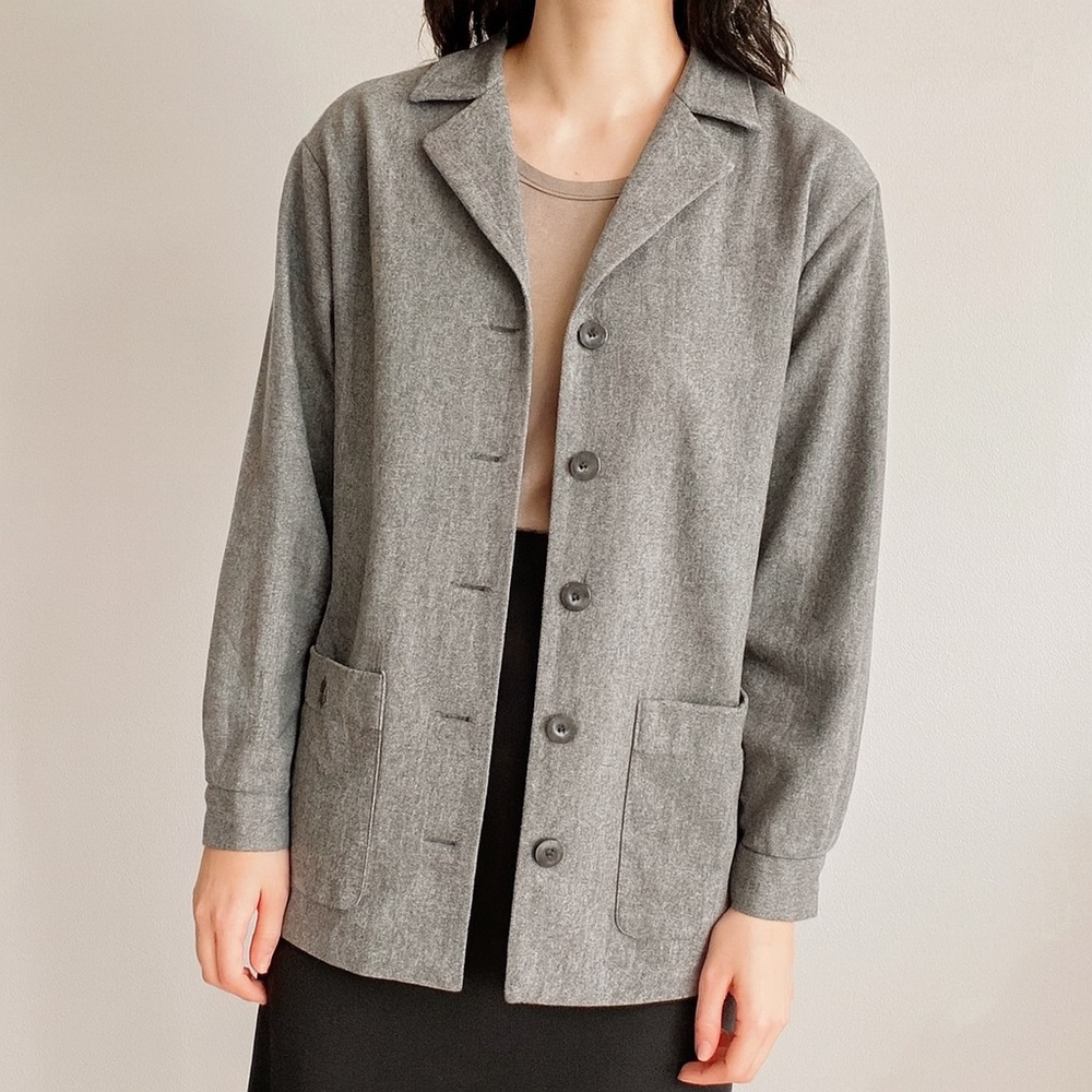 Alfred Dunner Oversized Blazer Size 8